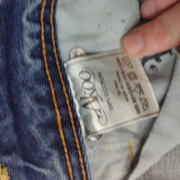 Akoo relaxed fit jeans size 40 big & tall - Picture 5 of 5